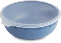 Rotho Sch&uuml;ssel mit Deckel 1,02 L Tresa horizon blau