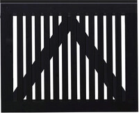 Plus Tor Sendai 100 x 80 cm RAL 9005 Schwarz