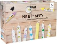 Kreul Candle Pen Bee Happy 6er Set