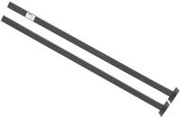 Floraworld Pfosten 2er Set 1800 mm anthrazit (f&uuml;r Sichtschutz Leone und Lilie)
