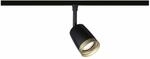 Paulmann URail Deckenleuchte 1er Spot Cover &Oslash; 6,5 x 19,3 cm schwarz-gold matt