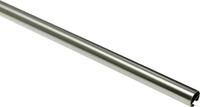 Gardinia Gardinenstange mit Innenlauf Chicago 20 mm edelstahl-optik 240 cm