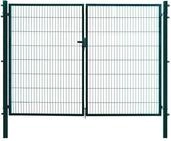 Floraworld Gartentor doppelfl&uuml;gelig Comfort 300 x 160 cm moosgr&uuml;n