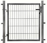 Floraworld Gartentor Comfort inkl. 2 Pfosten 80 x 100 cm feuerverzinkt