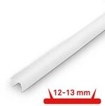 Briloner PC Profil Pimp your Panel Diffusor 1,3 m, Kunststoff, 12-13 mm, wei&szlig;