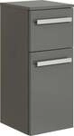 Pelipal Highboard Fokus 4005 Lack steingrau Hochglanz, Breite 30 cm