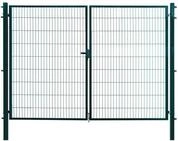 Floraworld Gartentor doppelfl&uuml;gelig Comfort 300 x 180 cm moosgr&uuml;n