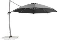 Schneider Ampelschirm Rhodos Rondo anthrazit, &Oslash; 350 cm