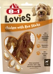 8in1 Lovies Hundeleckerli Sticks 80 g Huhn & Reis
