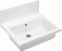 Cornat Wandausgussbecken 55 cm, wei&szlig;