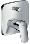 Hansgrohe Logis Einhebel-Wannenmischer chrom, Unterputz