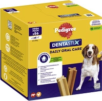 Pedigree Dentastix Beutel f&uuml;r mittlere Hunde Multipack 8 x 7 St&uuml;ck