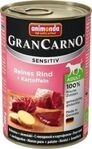 Animonda GranCarno Hundenassfutter Adult Sensitiv getreidefrei 400 g Rind &