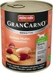 Animonda GranCarno Hundenassfutter Adult Sensitiv getreidefrei 800 g Huhn &