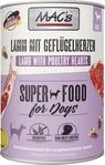 Macs Dog Hundenassfutter Adult getreidefrei 400 g Lamm & Gefl&uuml;gelherzen