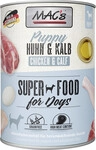 Macs Dog Puppy Hundenassfutter Junior getreidefrei 400 g Huhn & Kalb