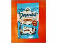 Dreamies 328016, DREAMIES Katzensnack mit Lachs 180 g Mega Pack Weiß