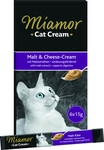 Miamor Cat Snack Malt-Cream + K&auml;se 6x15g 6x15g