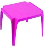 Progarden Kinder-Stapeltisch 50 x 50 cm, H&ouml;he 44 cm, quadratisch, pink