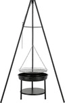 Tepro Garten Tepro Schwenkgrill Cary 160 x 103 cm Grillfl&auml;che: &Oslash; 46 cm Schwarz