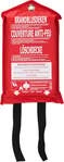 Smartwares Feuerl&ouml;schdecke BBD130 Ma&szlig;e: 100 x 100 cm