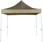 TrendLine Faltpavillon taupe, 295 x 295 cm