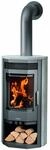 Justus Kaminofen Usedom 7 Speckstein gussgrau 7 kW