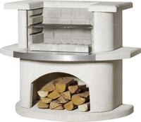 Buschbeck Grillbar Venedig wei&szlig;, 93 x 110 x 65 cm
