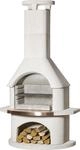 Buschbeck Grillkamin Venezia wei&szlig; 206 x 110 x 65 cm