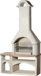 Buschbeck Grillkamin Bozen wei&szlig; 210 x 117 x 64 cm