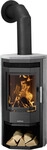 Justus Kaminofen Usedom 5 II Speckstein Stahl schwarz 5,5 kW