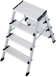 Krause Aluminium-Klapptritt MONTO Treppo 2,85 m