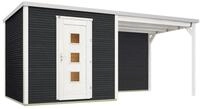 Weka Designhaus Wekaline 413 B 546 x 250 cm anthrazit mit Fu&szlig;boden