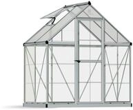 Canopia Gew&auml;chshaus Hybrid 6X4 silber 185 x 126 x 208 cm