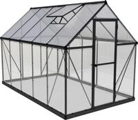 Canopia Gew&auml;chshaus Hybrid 6x10 anthrazit 185 x 306 x 208 cm