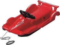 AlpenGaudi Alpen Gaudi Kunststoff Lenkbob Alpen Race 100x54x28,5 cm rot