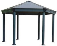 Canopia Pavillon Roma 414 x 359 cm, grau