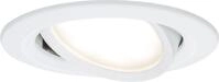 Paulmann LED Einbauleuchte Coin Slim IP23 rund 6,8 W wei&szlig; 3er-Set dimmbar