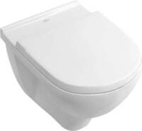 Villeroy & Boch Wand-Tiefsp&uuml;l-WC Targa sp&uuml;lrandlos inkl. WC-Sitz