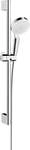 Hansgrohe Handbrause-Set 2 Strahlarten Crometta Vario EcoSmart chrom-wei&szlig;