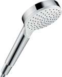 Hansgrohe Handbrause 1 Strahlart Crometta EcoSmart chrom-wei&szlig;