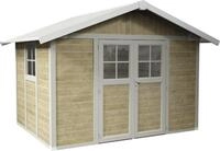 Grosfillex Gartenhaus Deco H 7,5 370 x 298 cm (inkl. Dach&uuml;berstand)