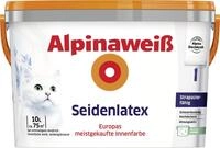 Alpina Seidenlatex Alpinawei&szlig; 10 L seidengl&auml;nzend