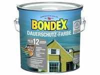 Bondex Dauerschutz-Holzfarbe 2,5 L silbergrau