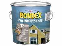Bondex Dauerschutz-Holzfarbe 2,5 L cremeweiß champagner