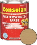 Consolan Wetterschutz-Farbe 0,75 L sandgelb Gelb