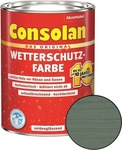 Consolan Wetterschutz-Farbe 0,75 L royalgr&uuml;n Gr&uuml;n