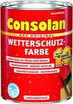 Consolan Wetterschutz-Farbe 0,75 L wei&szlig;