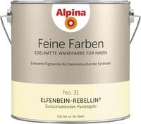Alpina Feine Farben Wandfarbe No. 31 Elfenbein-Rebellin - zur&uuml;ckhaltendes