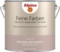 Alpina Feine Farben Wandfarbe No. 19 Melodie der Anmut - dezentes ros&eacute;violett 2,5 L